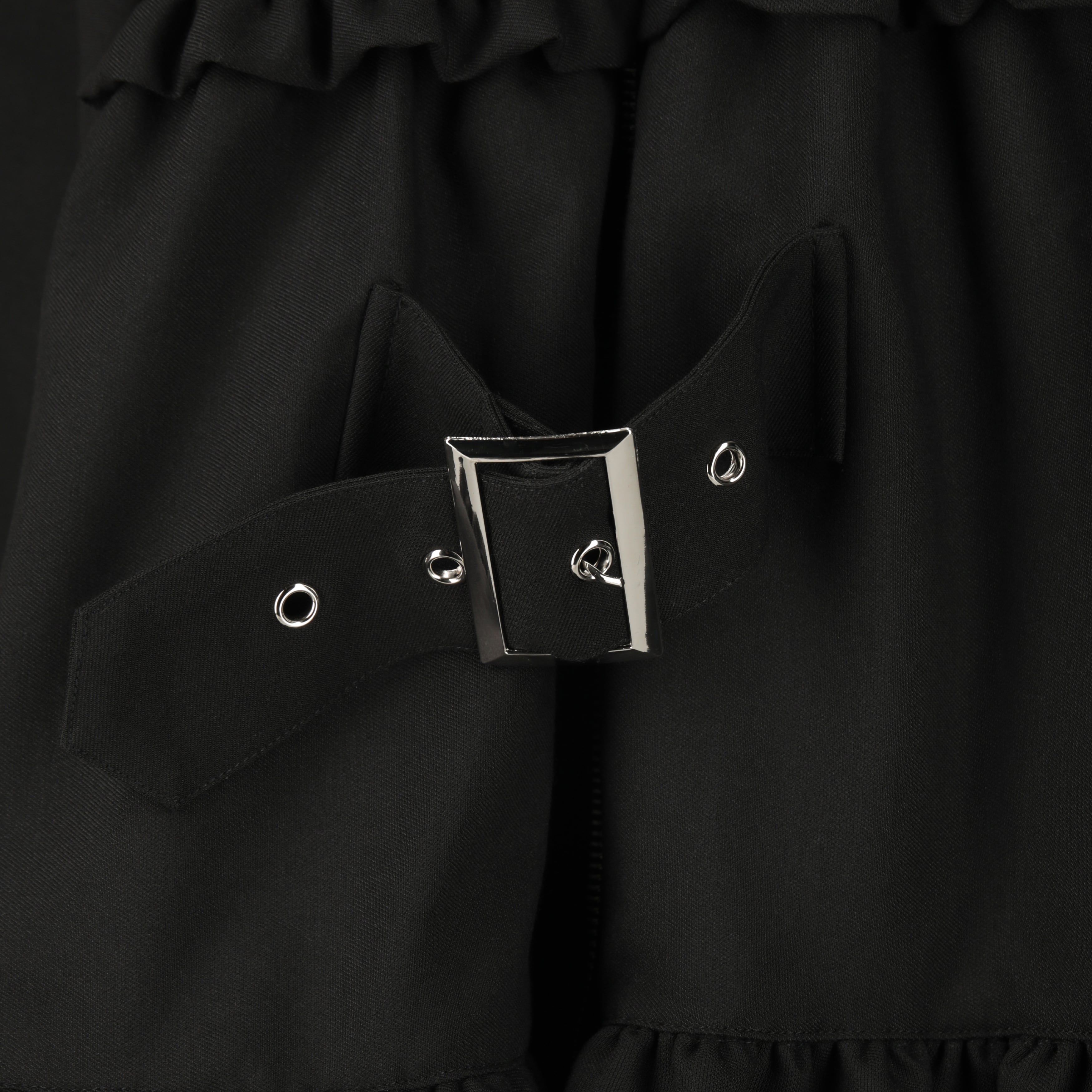 ボンテージスーツワンピース　BLACK