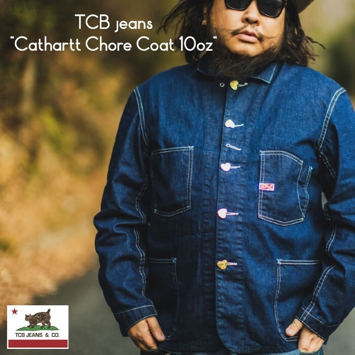 TCB jeans Cathartt Chore Coat 10oz