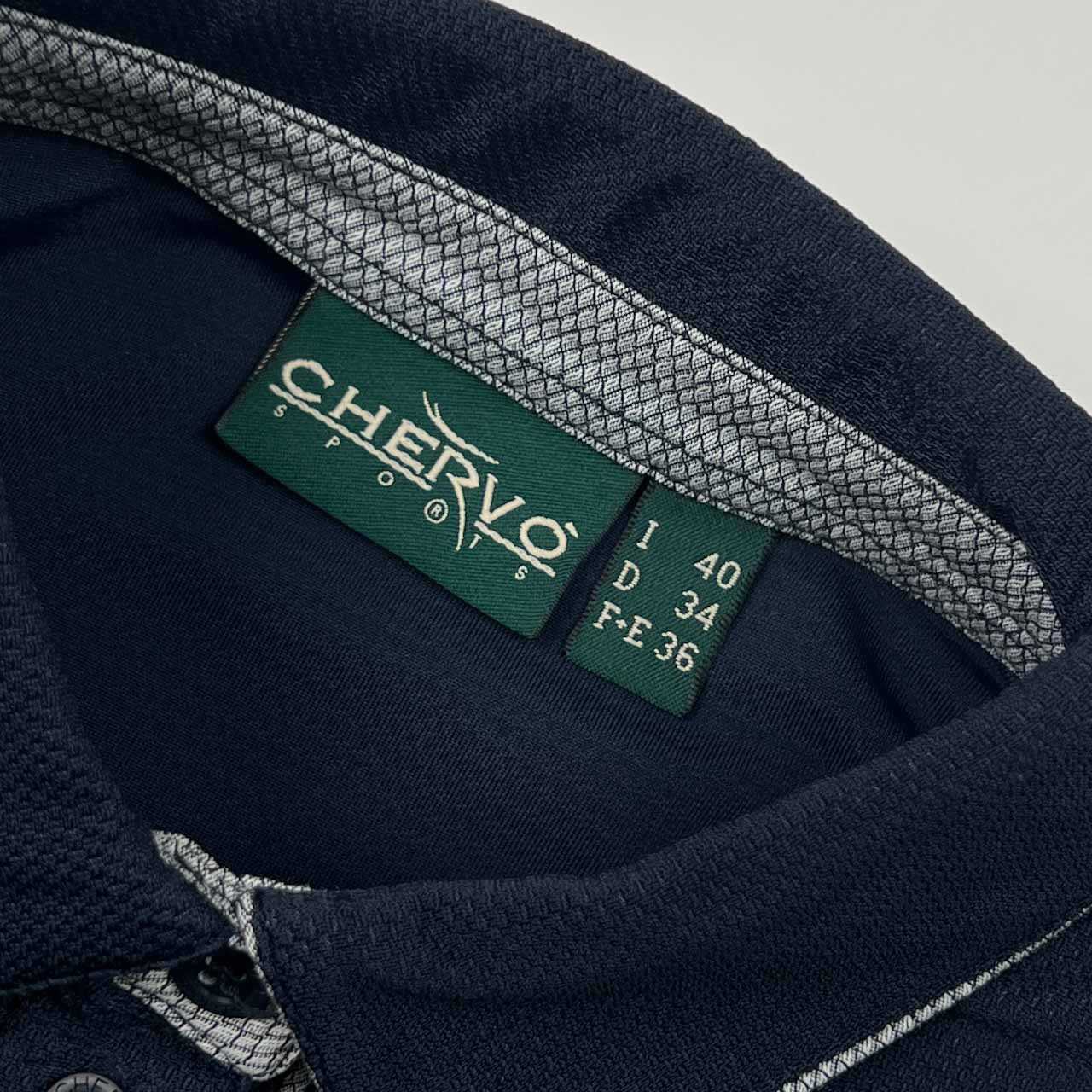 CHERVO シェルボ 半袖 ポロシャツ I 40/ネイビー レディース ゴルフ