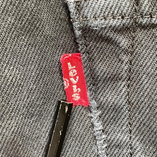 【W33 L32】europe levi's black リーバイス 501 詳細写真18