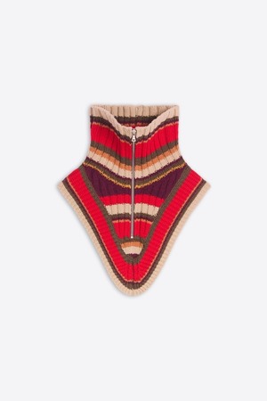 DRIES VAN NOTEN【MORRISO STRIPE 4708 MK.COLLAR -Red-】