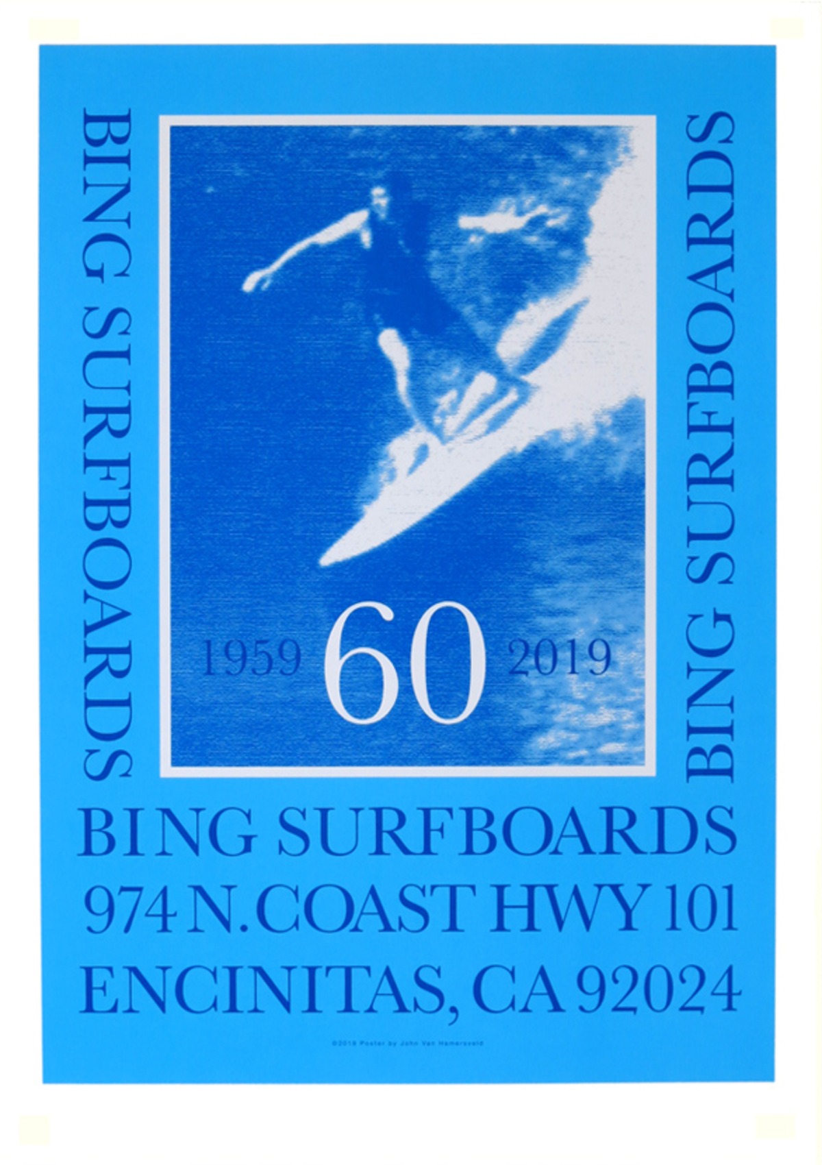 2024年抽選】Bing Surfboards 60th Anniversary / John Van Hamersveld 