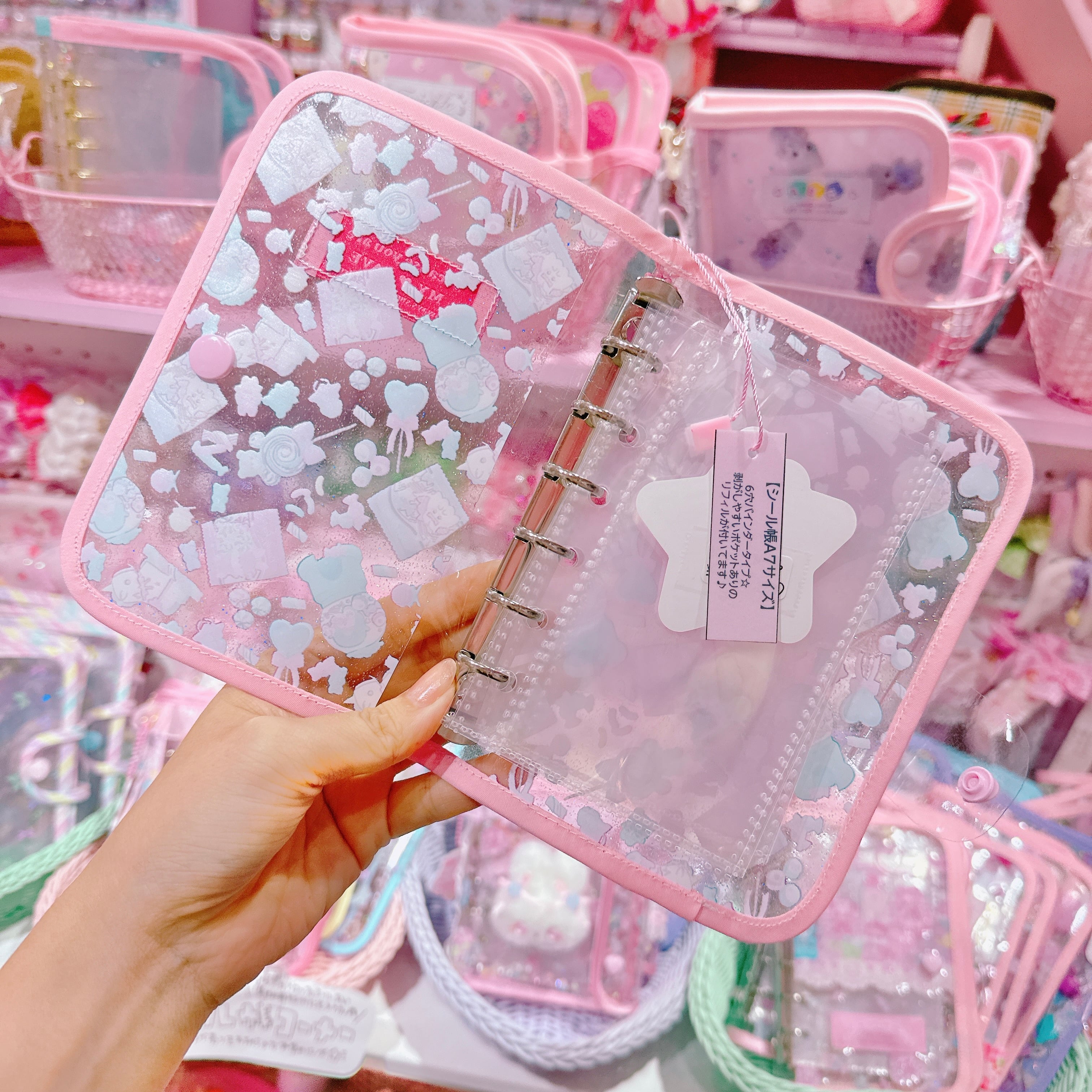 【K6】84-6シール帳(A7サイズ)