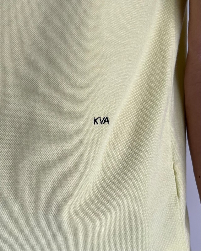 【Kris Van Assche】coloring flyfront polo shirt