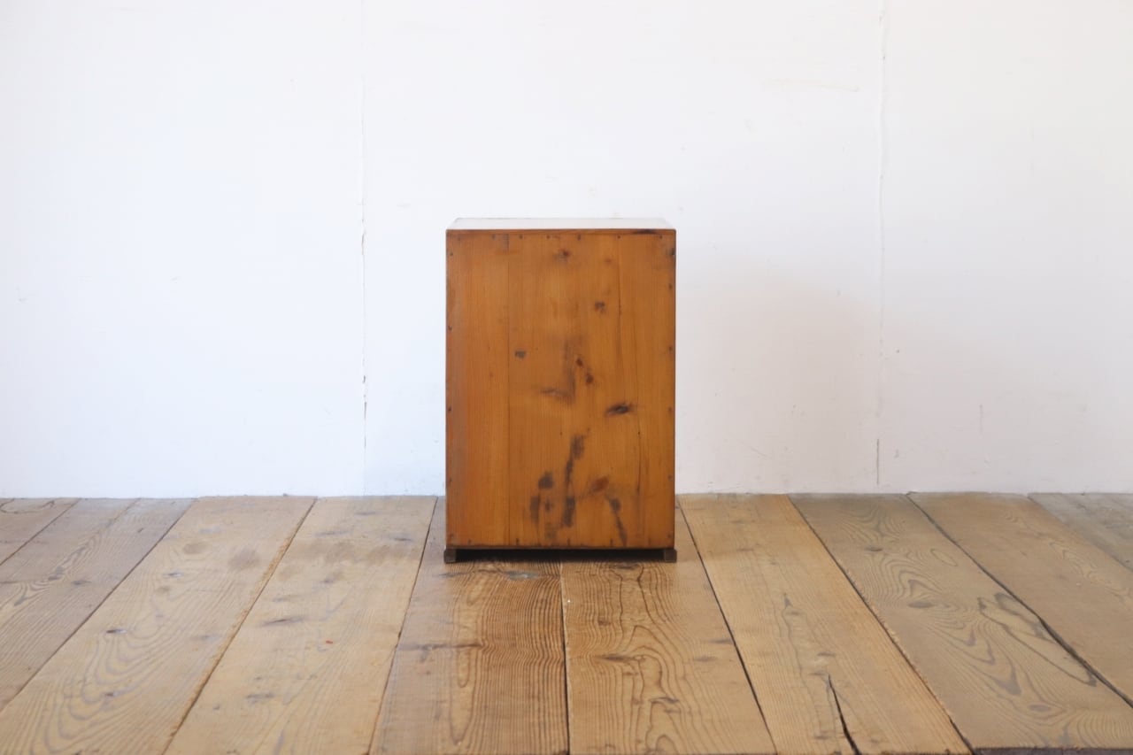 レトロ 卓上 大きめ 小引き出し 抽斗 5杯 収納 小物入れ レターケース