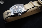 WMT WATCHES Mil-W15 Aged with Khaki Broad Arrow Strap