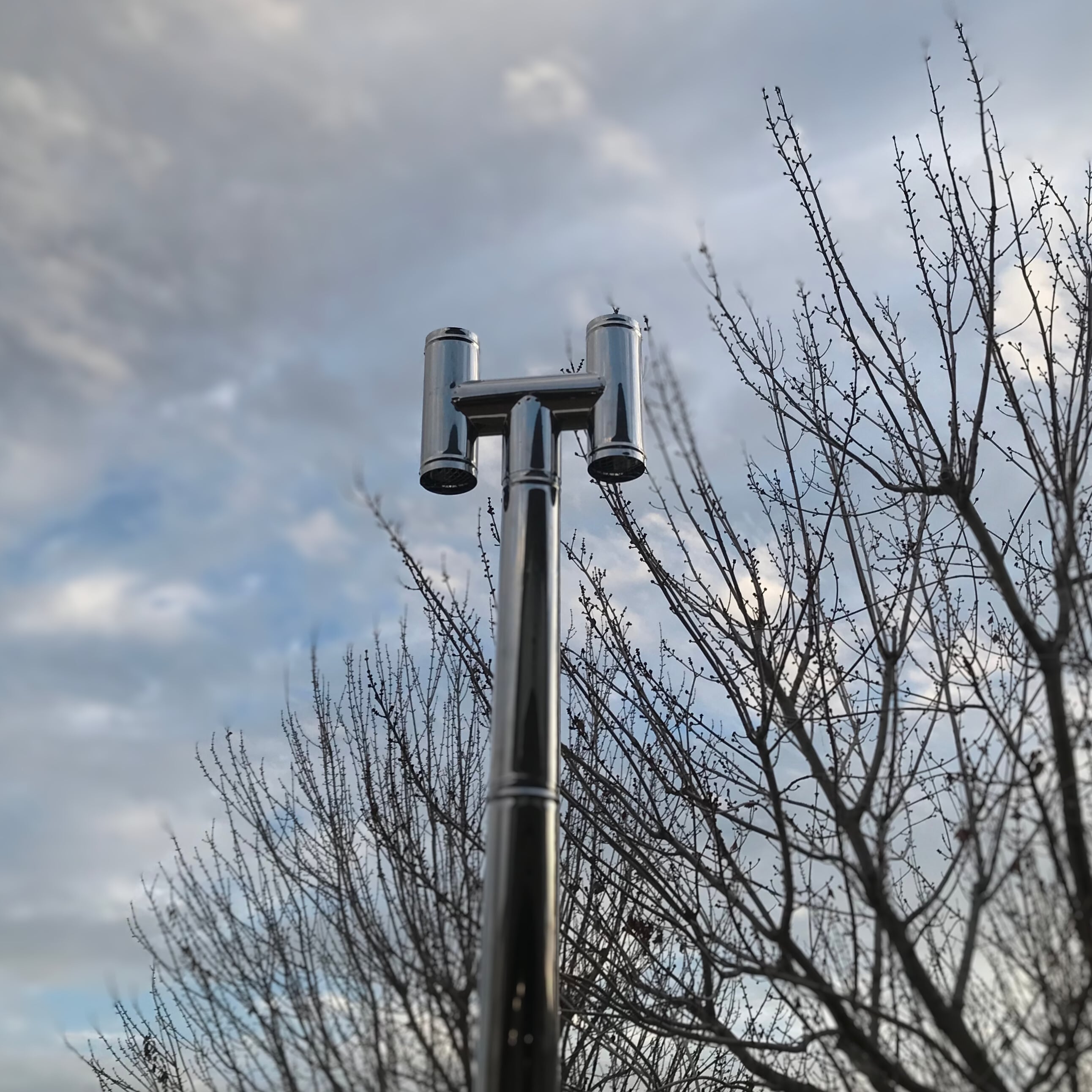 径80 ステンレス煙突 H笠 Hトップ | 火とアウトドアの専門 iLbf