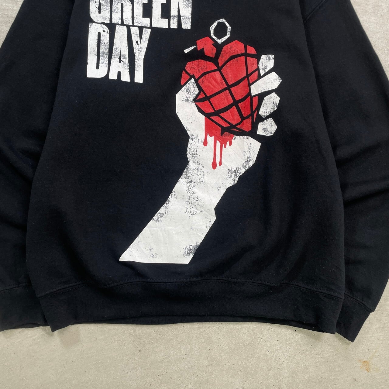 GREEN DAY グリーンデイ AMERICAN IDIOT バンド プリントスウェット 