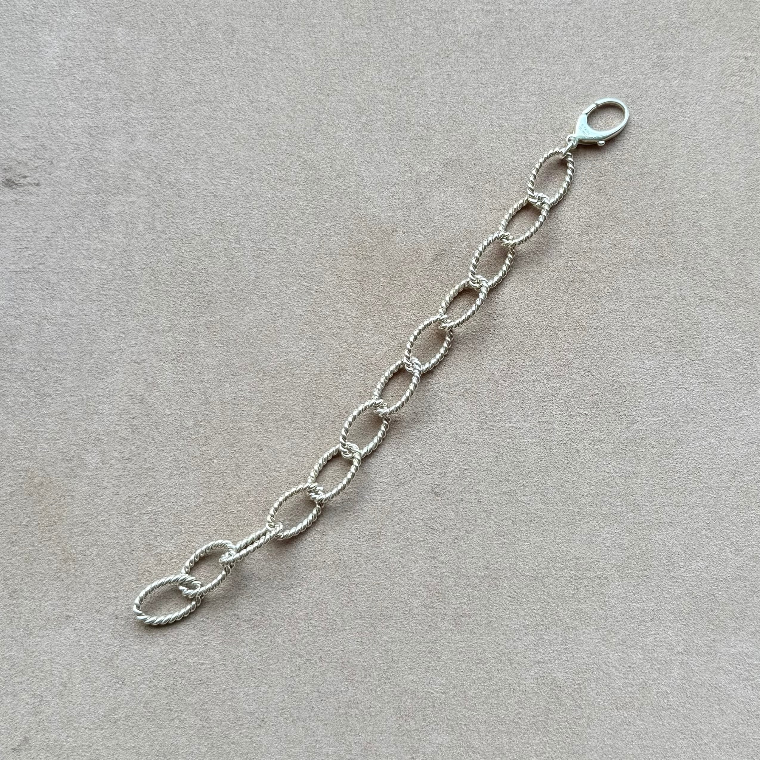 tiffany&co.ティファニー＆コー twist link bracelet silver925