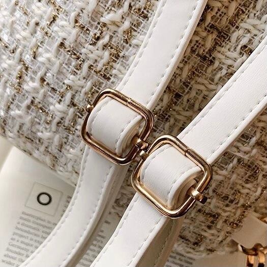 セール♡ノベルティ　リュック　ツイード ツイードミニリュック＊1R239 | cherie ange