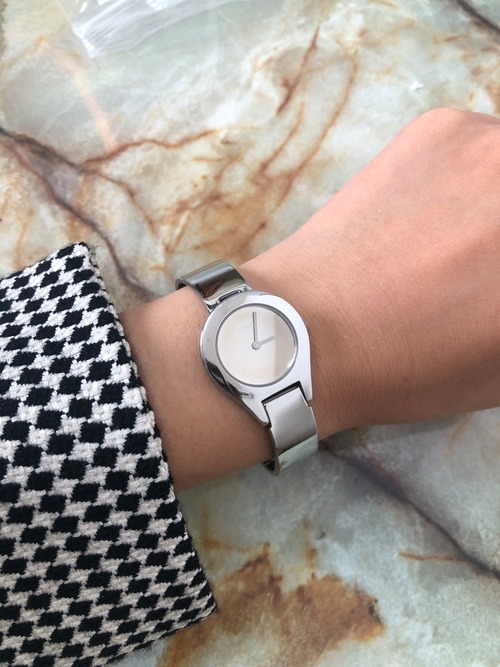 GUCCI グッチ 腕時計 シルバー ステンレススチール クウォーツ バングルウォッチ 6700L vintage ヴィンテージ オールド btrc45