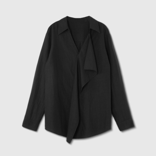 Long drape shirt A00259
