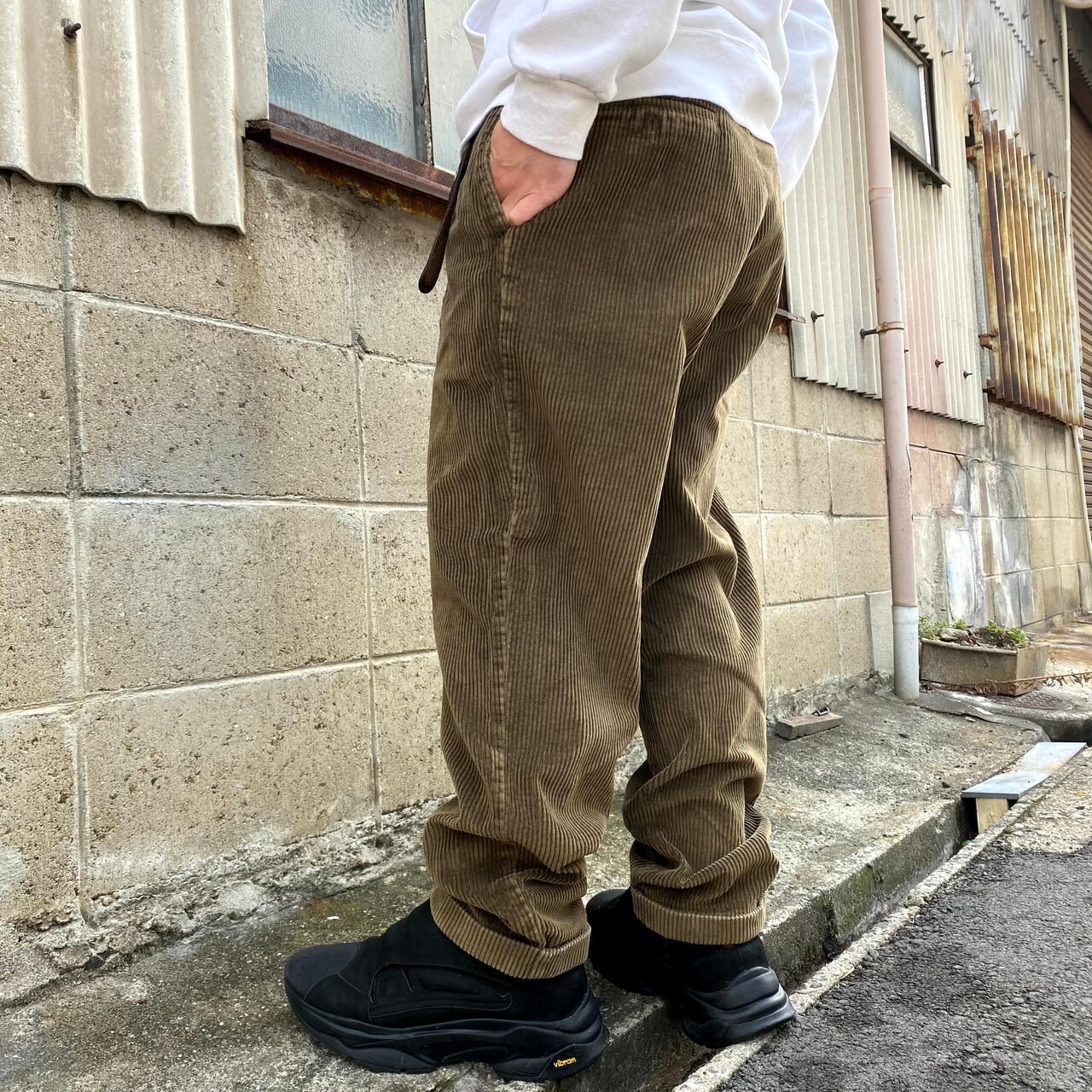 DOCKERS ワイドコーデュロイパンツ