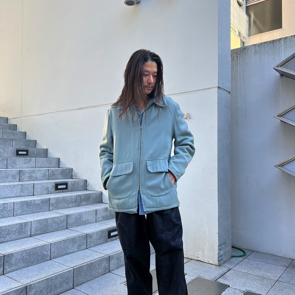 gabardine Rayon vintage 50s ジャケット・アウター jacket Rayon Grey Stone 50s Vintage | Jacket Ricky Rock to Ready 1950s ジャケット・アウター