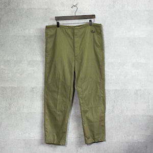 【DEADSTOCK】ROMANIAN ARMY EASY PANTS DOUBLE KNEE ルーマニア軍 イージーパンツ