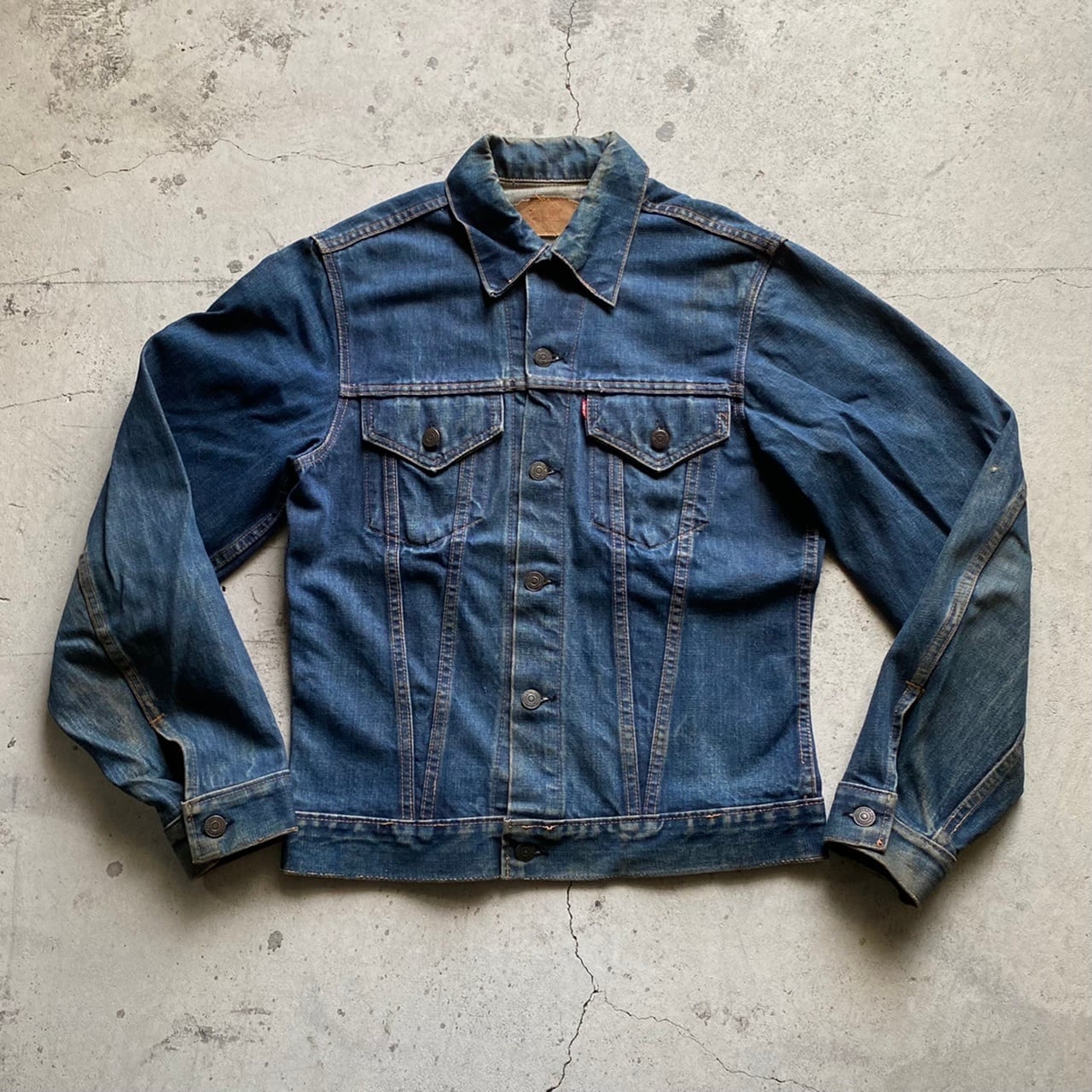 USED 古着　vintage ヴィンテージ　70年代 Levi's リーバイス　71205/70505 bige デニムジャケット　Gジャン |  magazines webshop powered by BASE