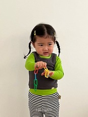 【取寄】EGG TOAST ｜ポテトセット｜秋服｜韓国子供服｜26/AT
