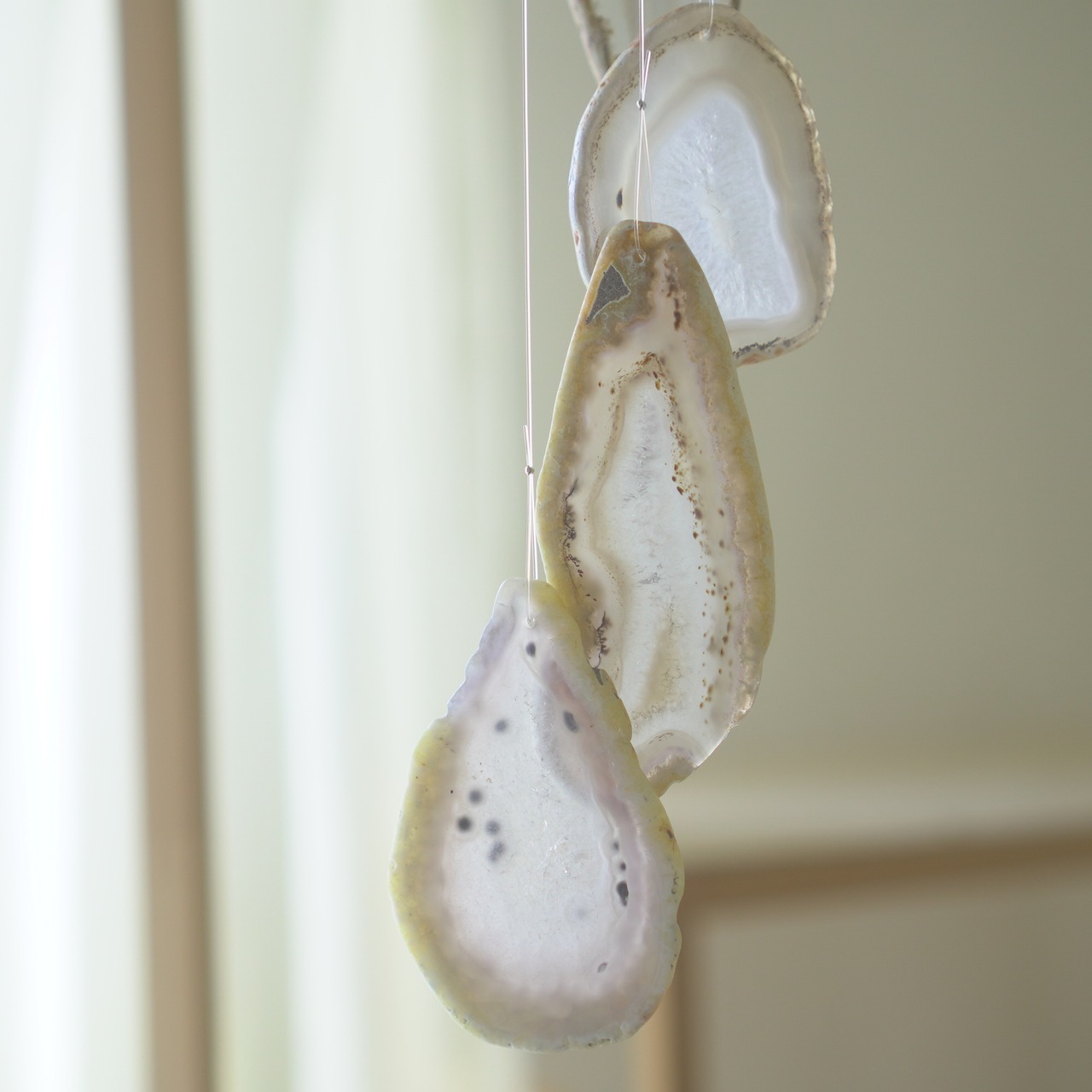 TSUKIKAGE 02 - アゲートヒーリングチャイム / Agate Sun Catcher Wind Chime 887