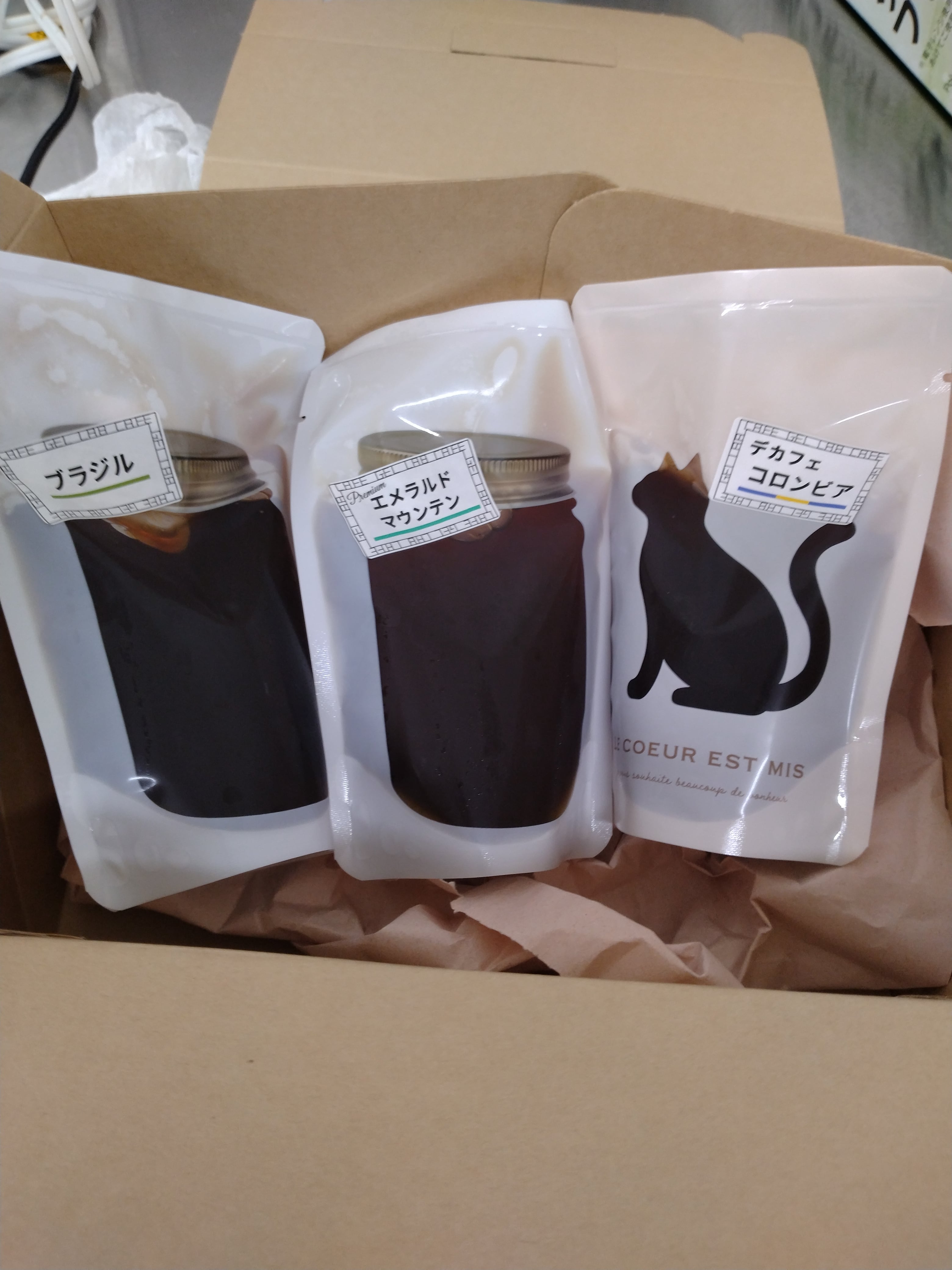 コーヒーゼリー（6個入）デカフェ希望は備考欄もしくは別途お