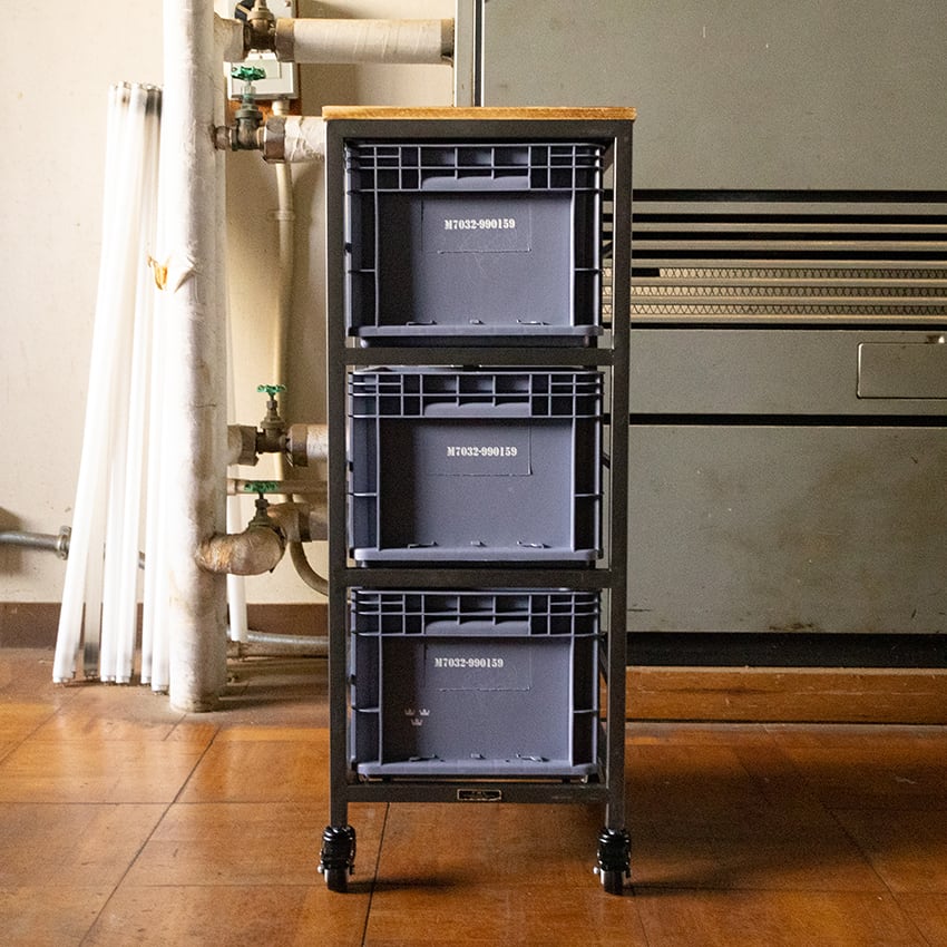 FML INDUSTRIAL STORAGE CABINET S|3BOX スリムアイアンキャビネット