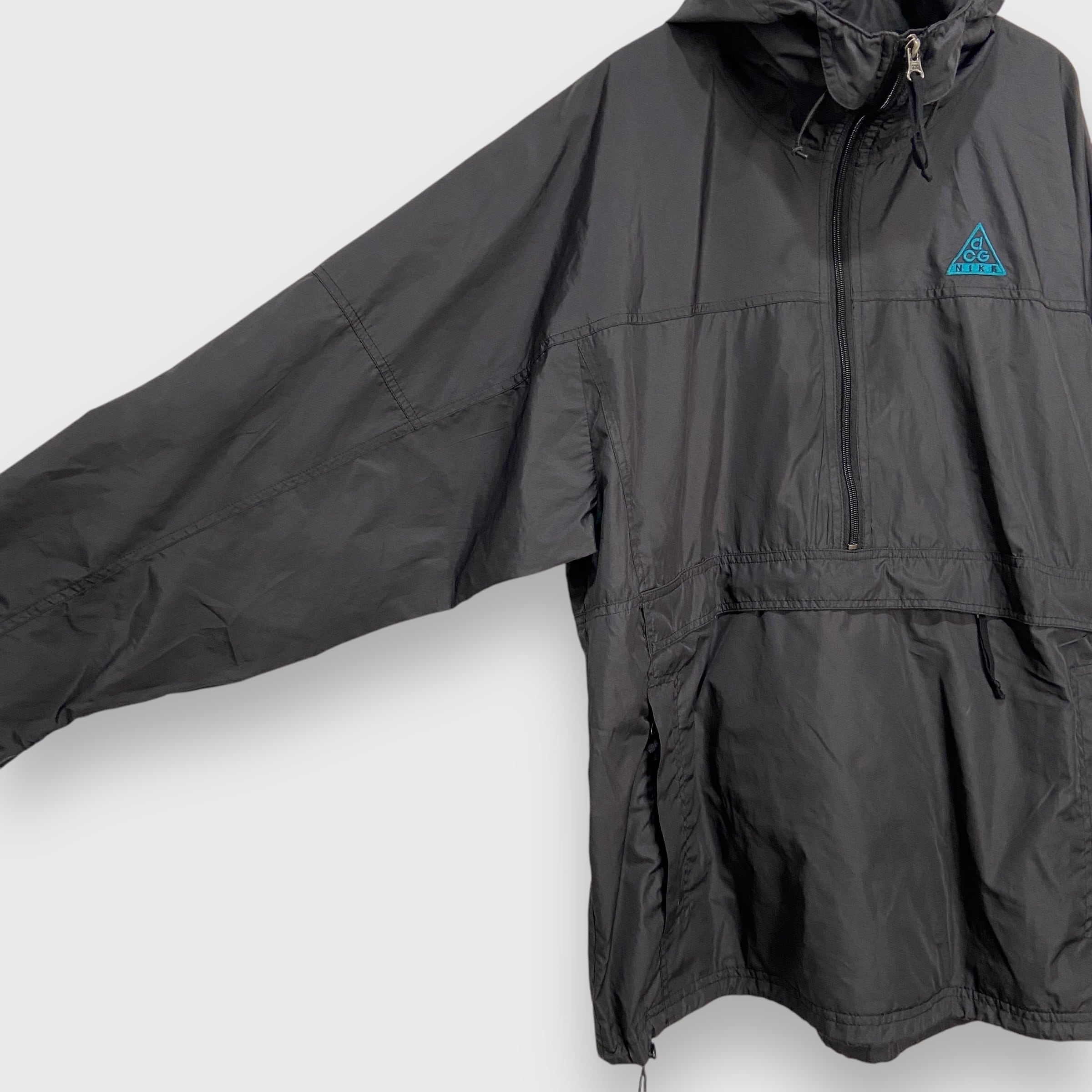 90s NIKE acg ナイアノラックパーカー ストームフィット 黒 L 90s NIKE acg ナイアノラックパーカー ストームフィット 黒 L