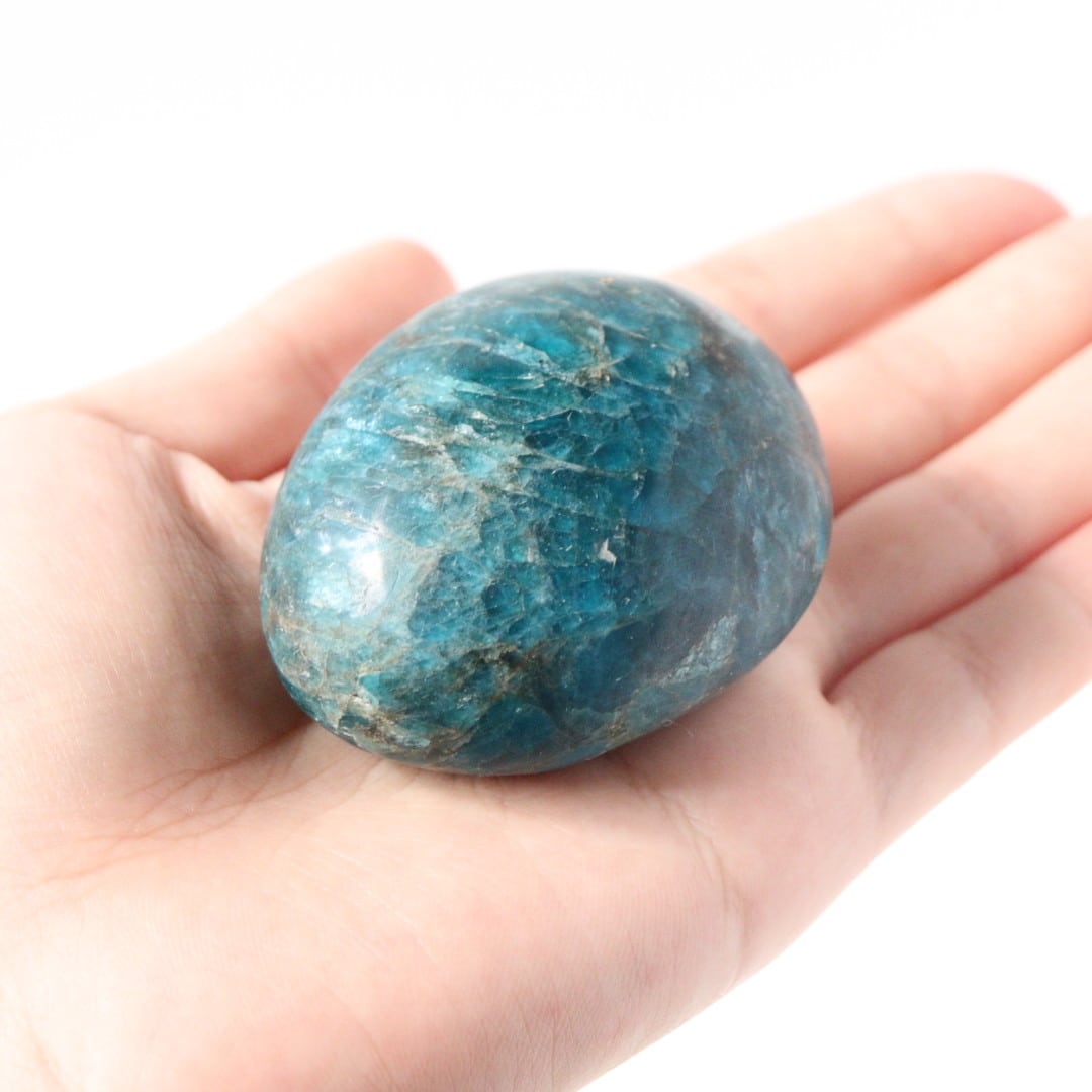 ブルーアパタイトの握り石Ⅱ