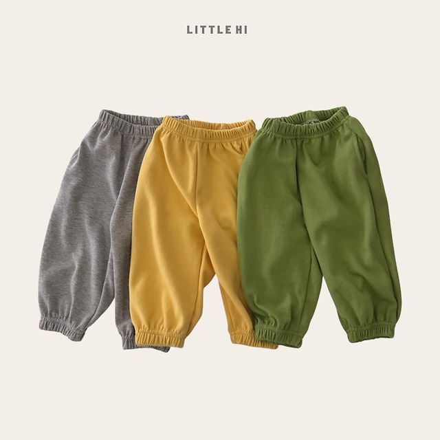 【取寄】LITTEL HI ソフトジョガーパンツ｜秋服｜韓国子供服｜26/AT