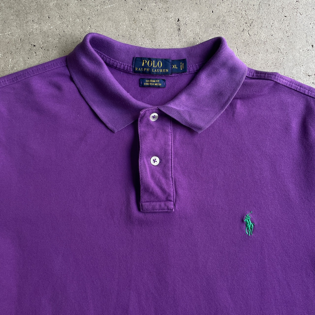Polo Ralph Lauren ポロ ラルフローレン 鹿の子 ポロシャツ メンズXL 