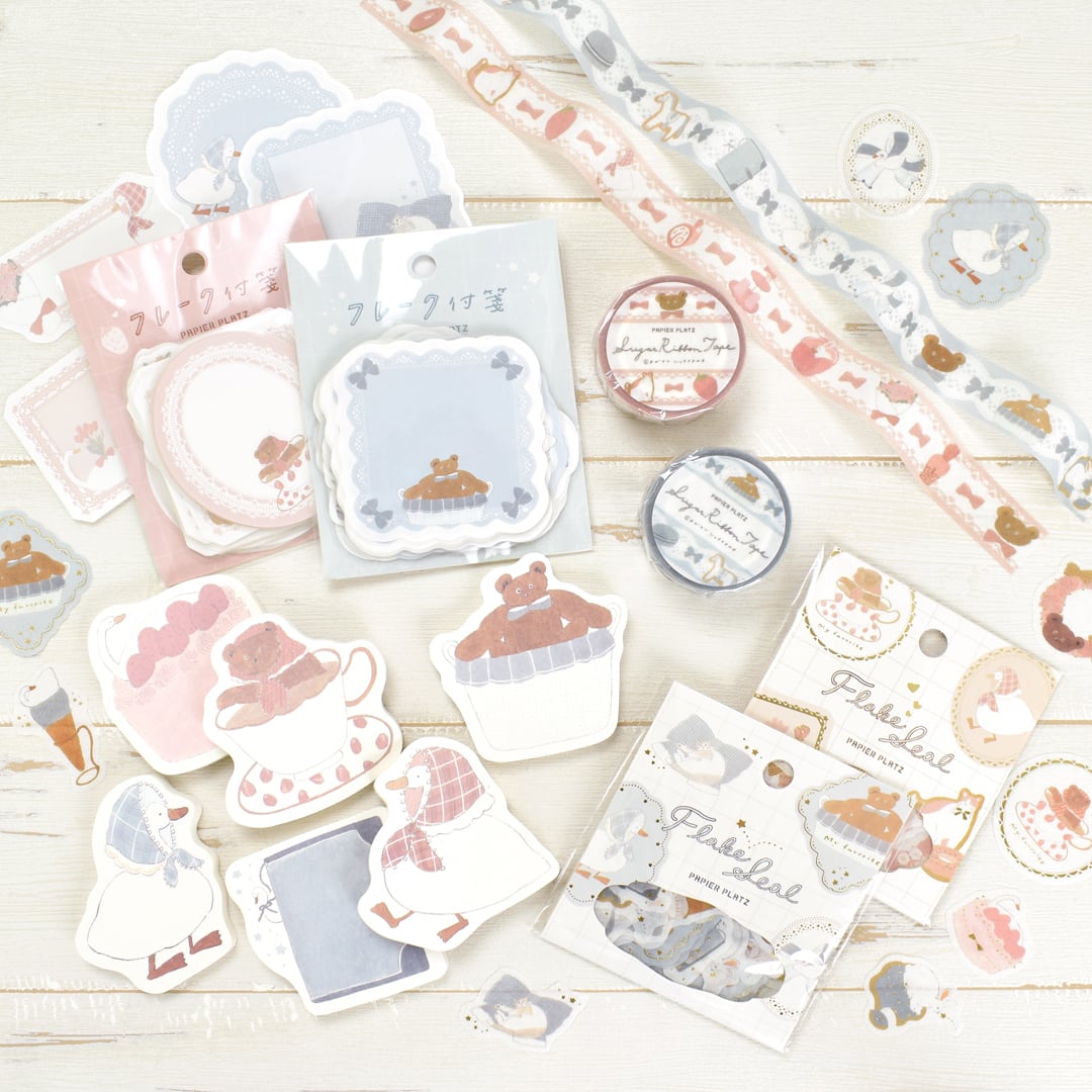 トビマツショウイチロウ 金箔入りフレークシール | パピアプラッツBASE店