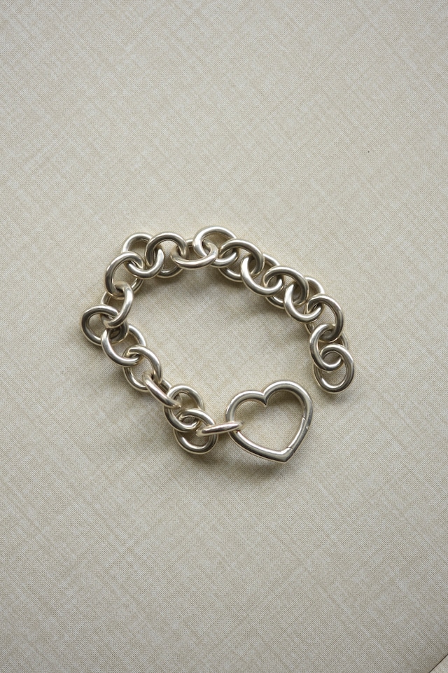 IORI/"Tiffany & Co." bracelet/r round link heart