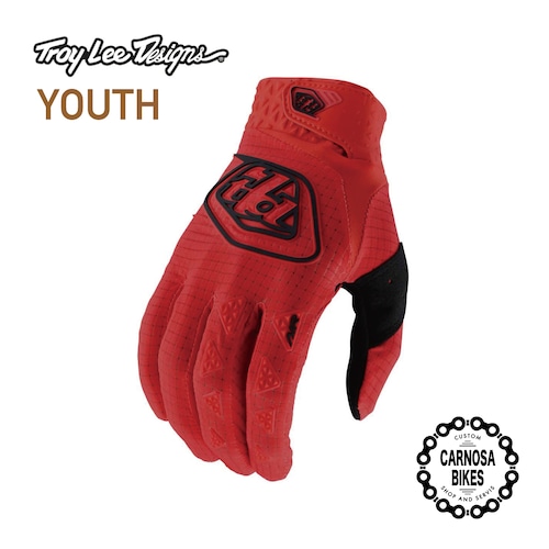 【Troy Lee Designs】AIR GLOVE YOUTH [エアーグローブ ユース] Solid-Red