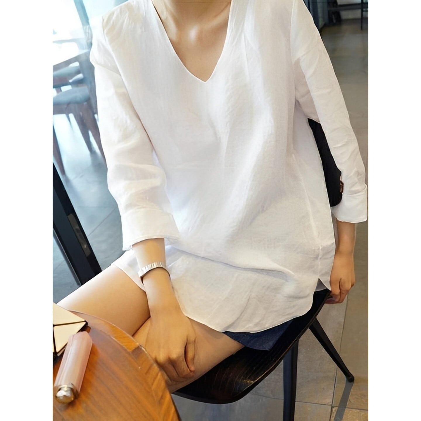 ゆるシルエットシャツ 2color RA3211