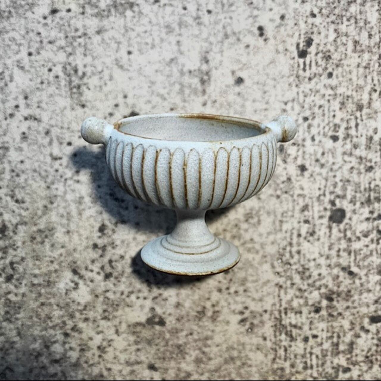 ミニミニコンポート丸ぽち アンティークホワイト