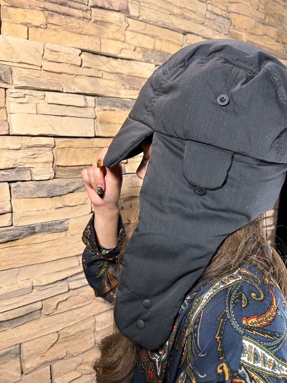 NANGAナンガ】HINOC RIPSTOP DOWN EAR FLAP CAP ヒノックリップス