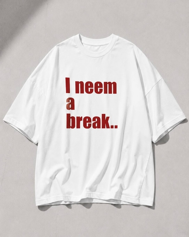 AMBERGLEAMメッセージロゴＴシャツ｜ホワイトムスク