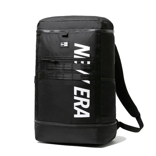 NEW ERA ニューエラ ボックスパック ラージ 46L プリントロゴ ブラック 大容量 バックパック 14521368