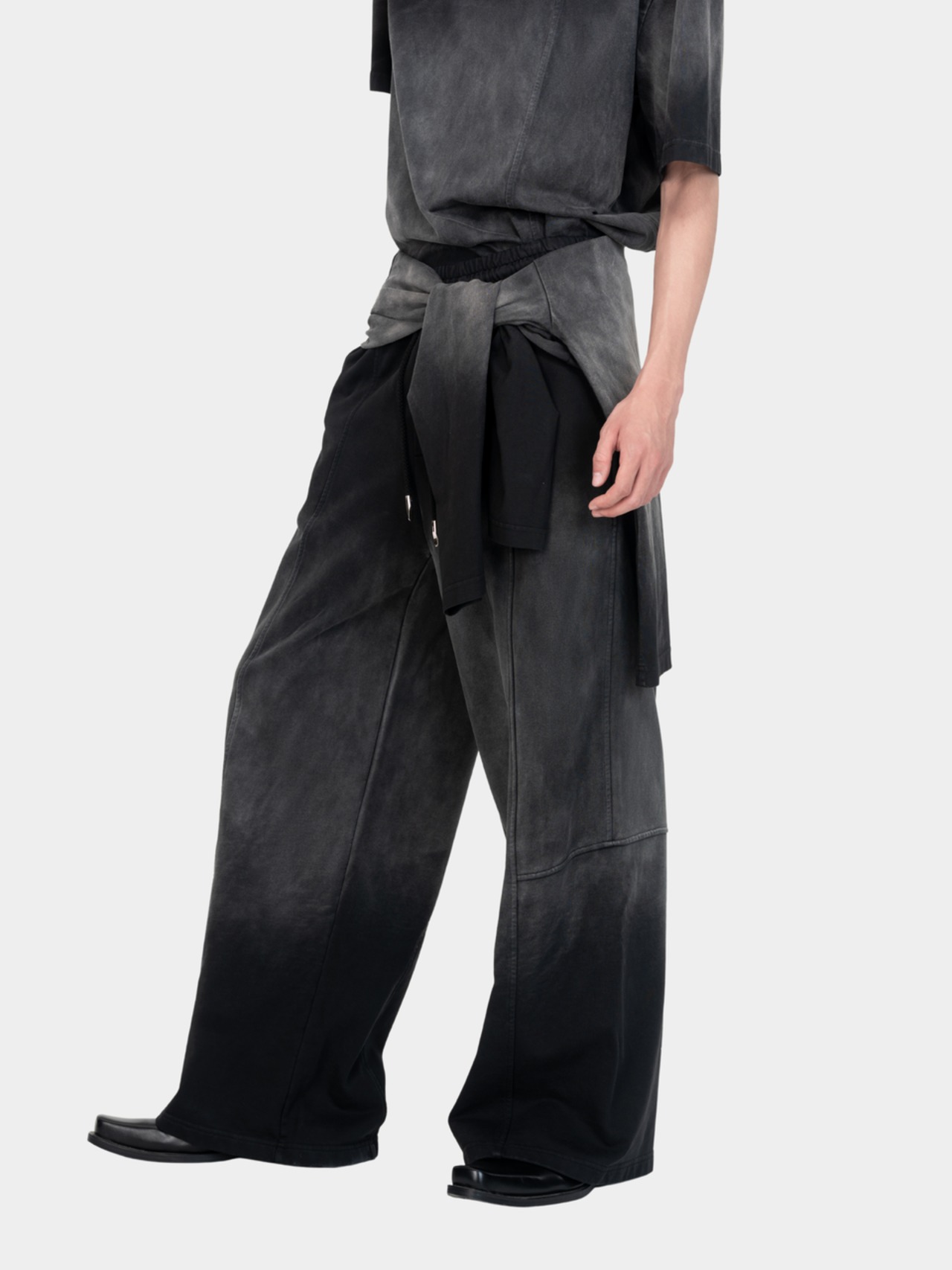 【26AW | MEN】Feng Chen Wang フェンチェンワン / パンツ / Washed Dyed Pants FUF22TR26 - 7