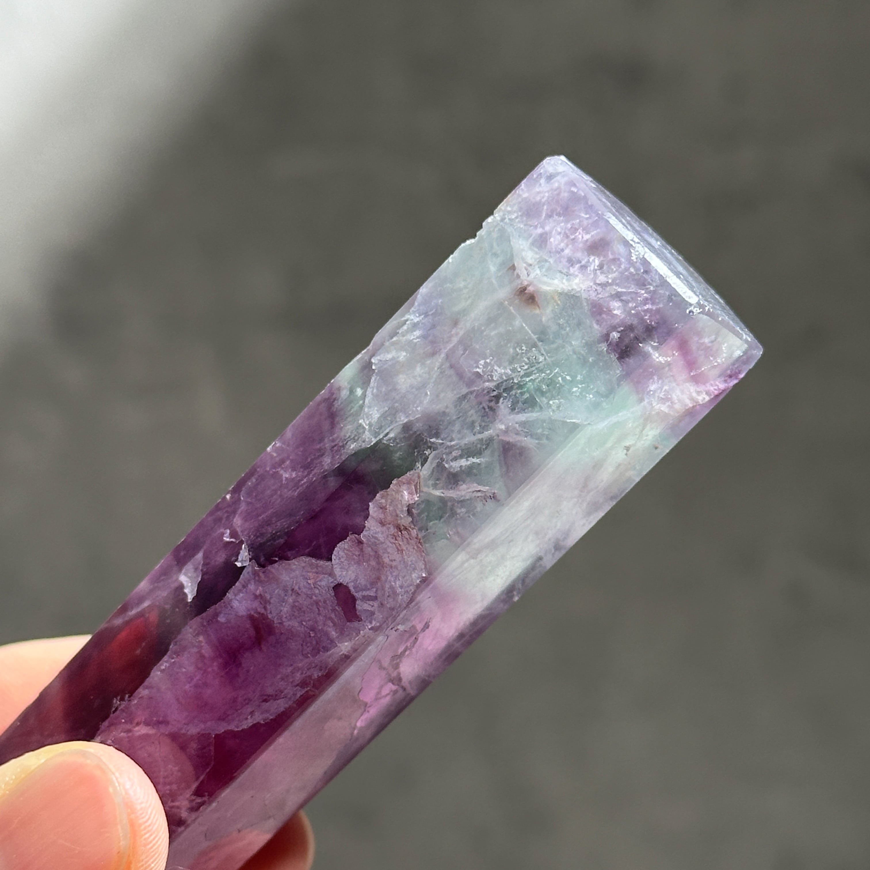 レインボーフローライト タワー12◇ Rainbow Fluorite ◇天然石・鉱物