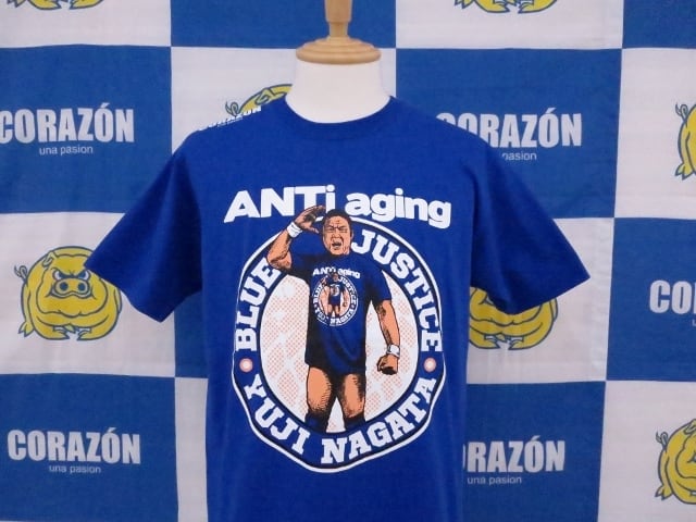 復刻版】永田裕志✖️CORAZON『ゼァ』Tシャツ | コラソンプロレス