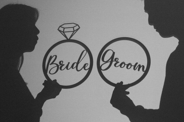 木製 / フォトプロップス Bride Groom［Q］ | AmmyMade