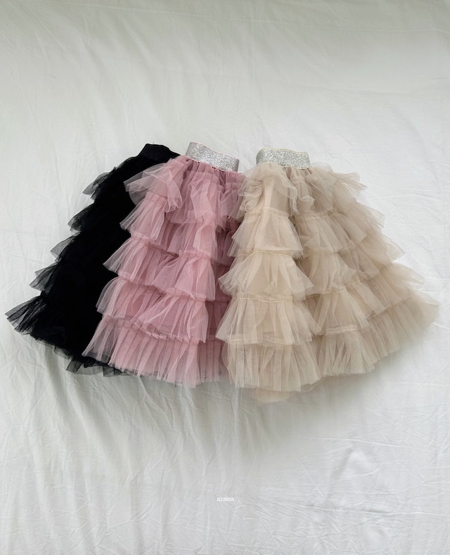 【取寄】azalea|lulu tulle skirt|ルルチュールスカート|S-L|kids|26 autumn