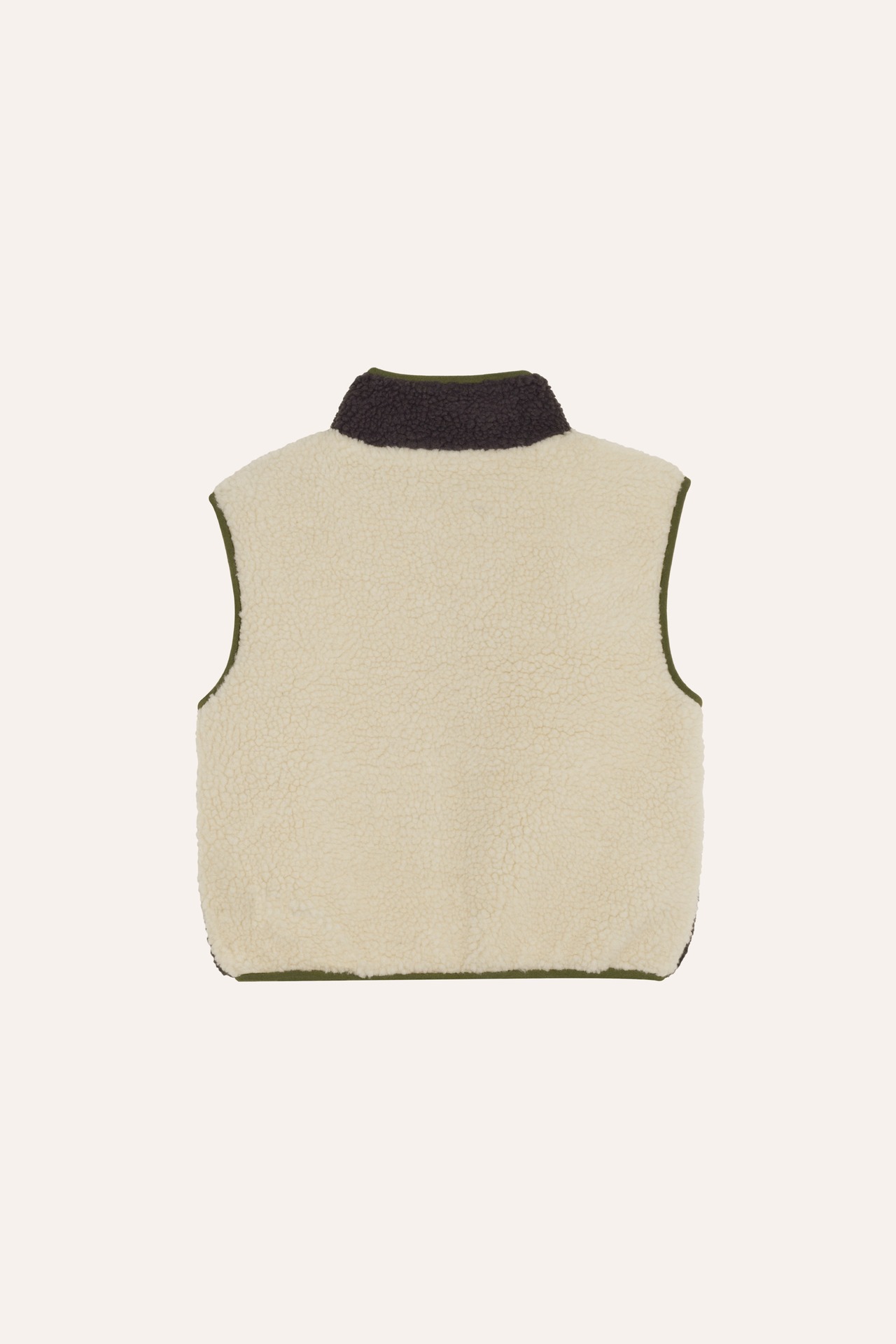 The Campamento　Ecru Teddy Vest