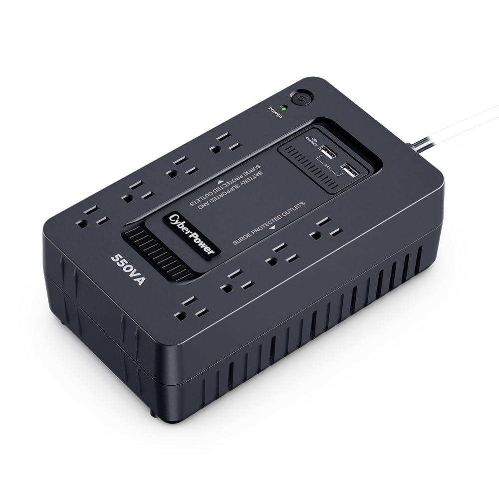 SX550UJP CyberPower UPS 無停電電源装置 常時商用給電 矩形波 550VA