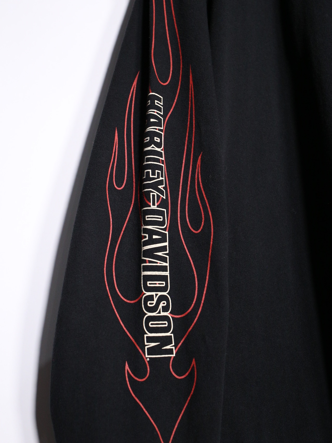 "Harley-Davidson" 刺繍 logo and sleeve printed l/s tee - 11