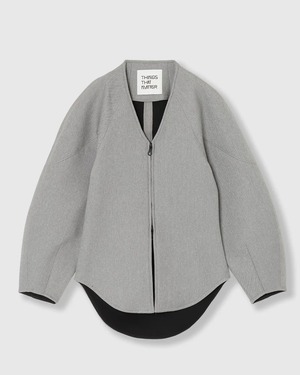 THINGS THAT MATTER　シングスザットマター  / DOUBLE KNIT V-NECK JACKET