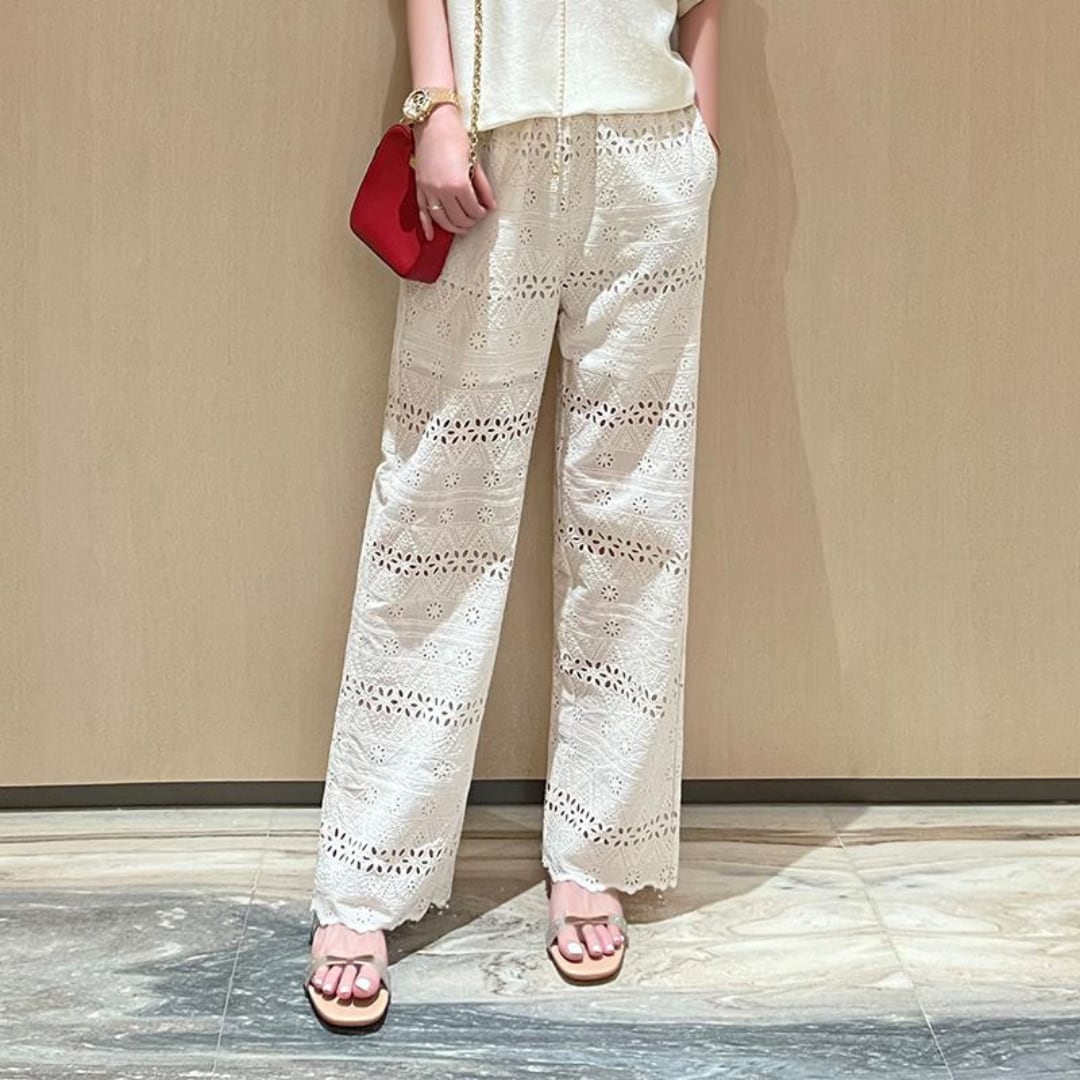 レース スカラップ パンツ 3412690