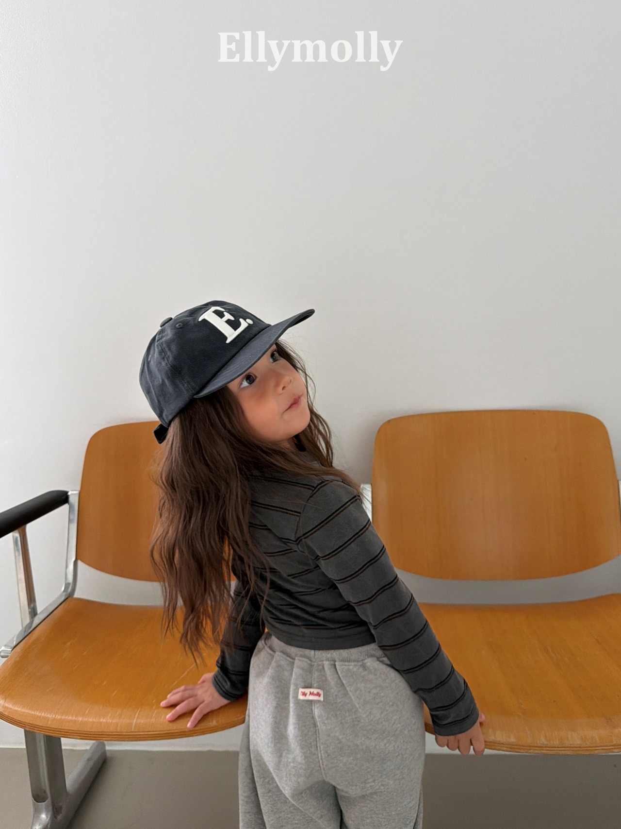 韓国子供服 / 26Autumn / ELLY MOLLY / ディバピグクロップTシャツ / 秋服 *5~15*