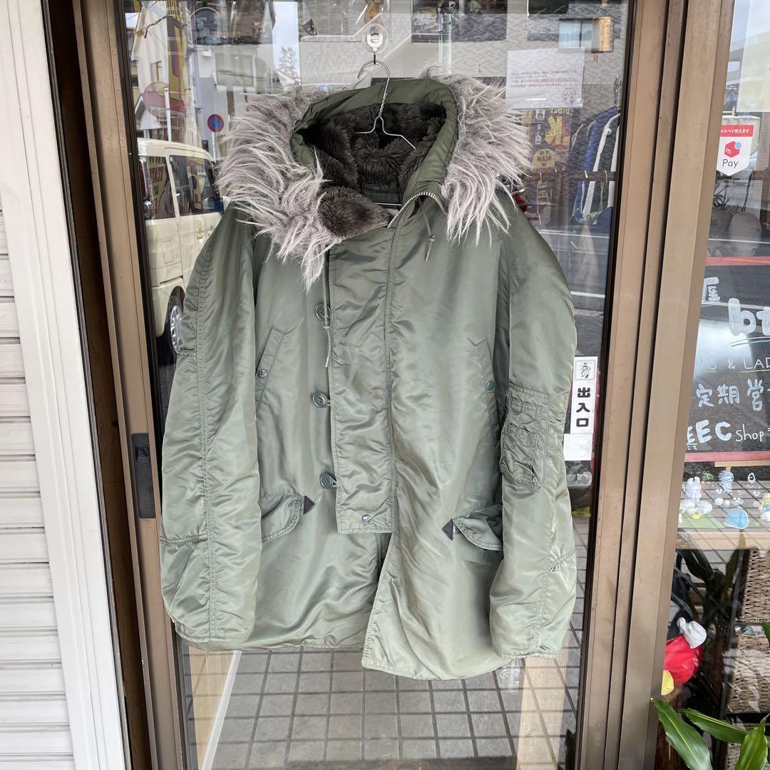 訳あり ALPHA INDUSTRIES アルファ インダストリーズ N-3B ジャケット