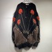 used mohair knit cardigan