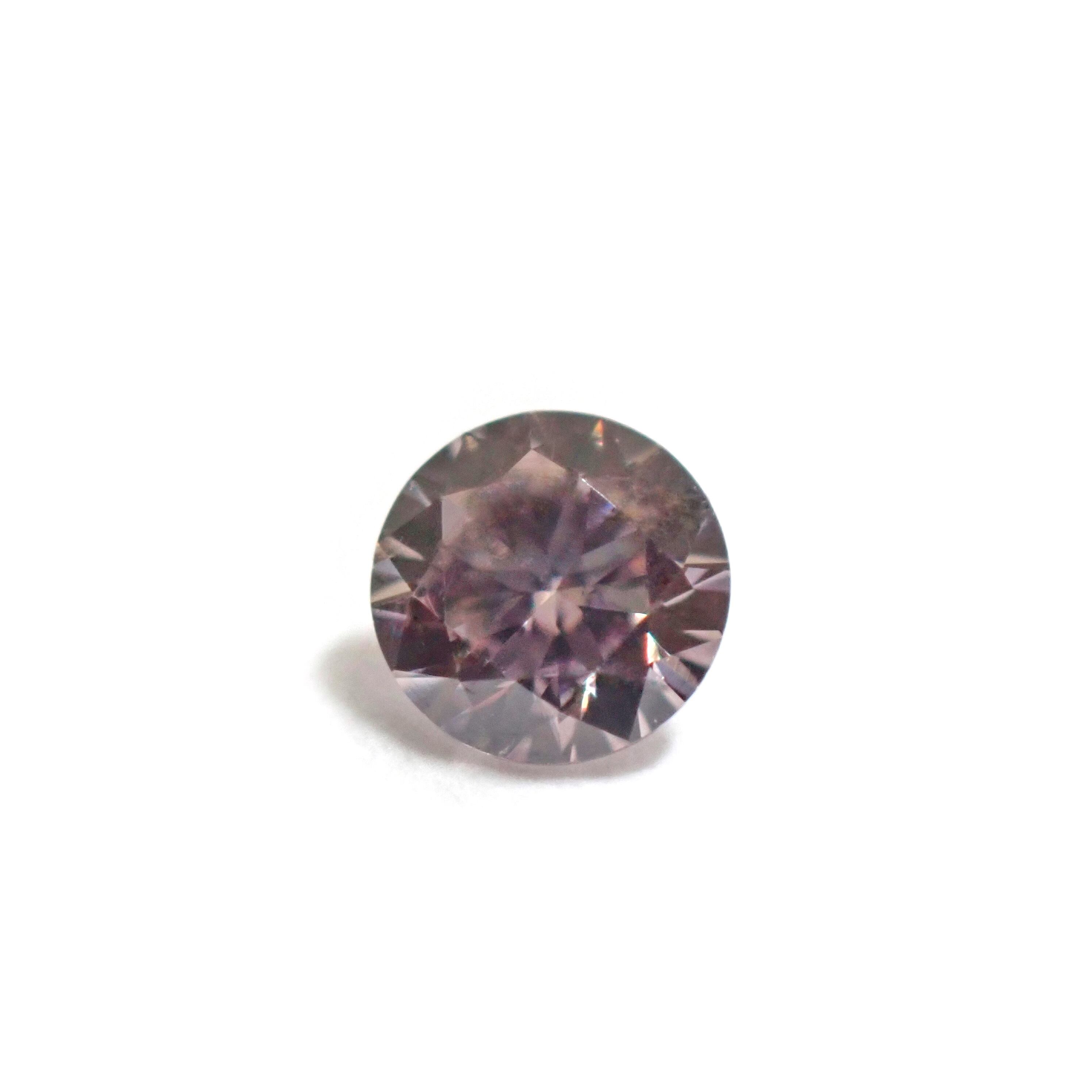 ピンクダイヤモンド 0.078ct Fancy Deep Pink ルース ピンク 